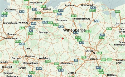 huren in wittenberge map